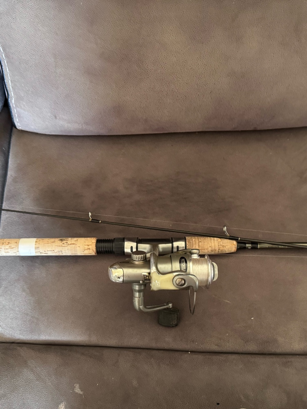 Mitchell Avocet Fishing rod 7'0" Med Action cork handle w/Mitchell spinning reel